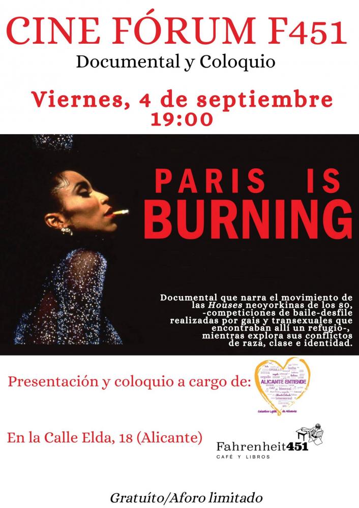 Paris is Burning - Cine Fórum F451