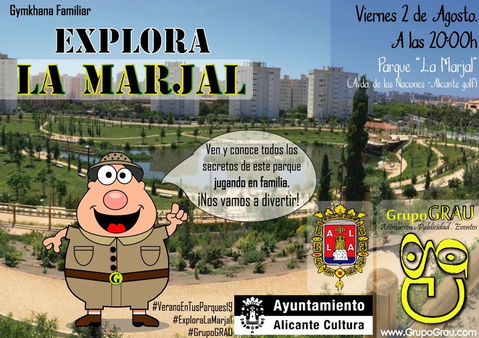 Participa en familia en la exploración al Parque La Marjal