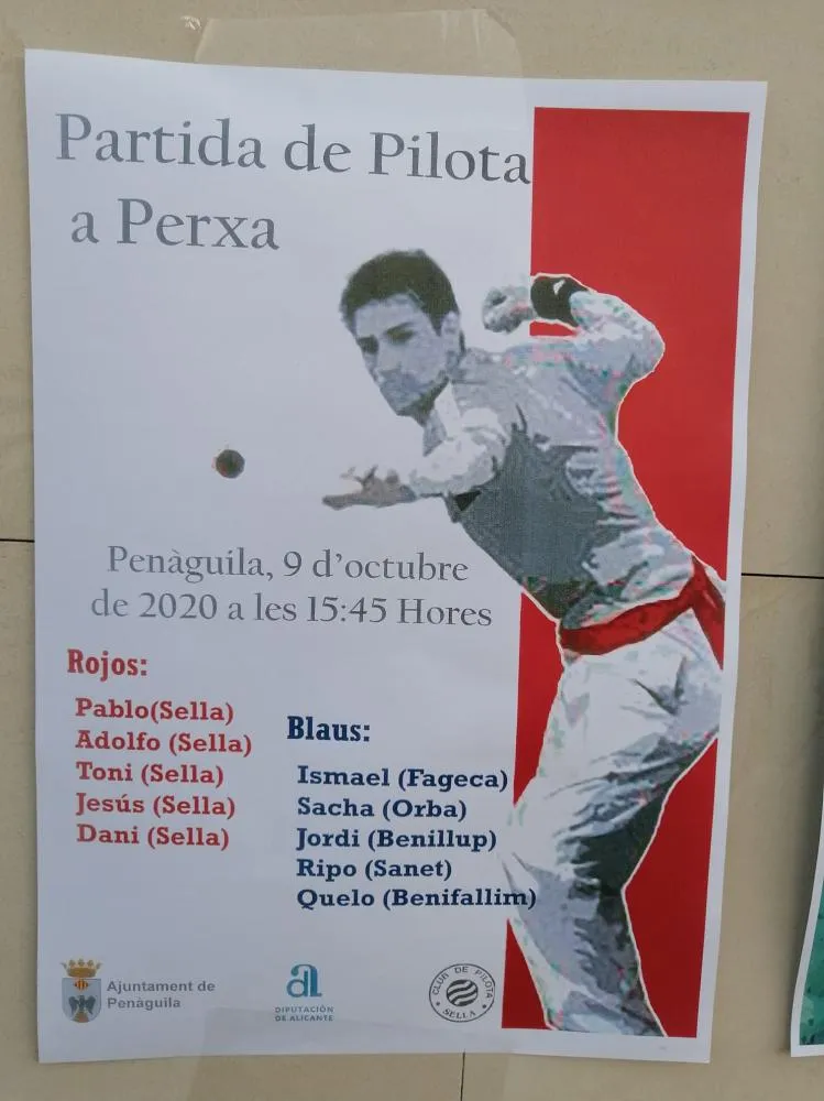 Partida de Pilota a Perxa