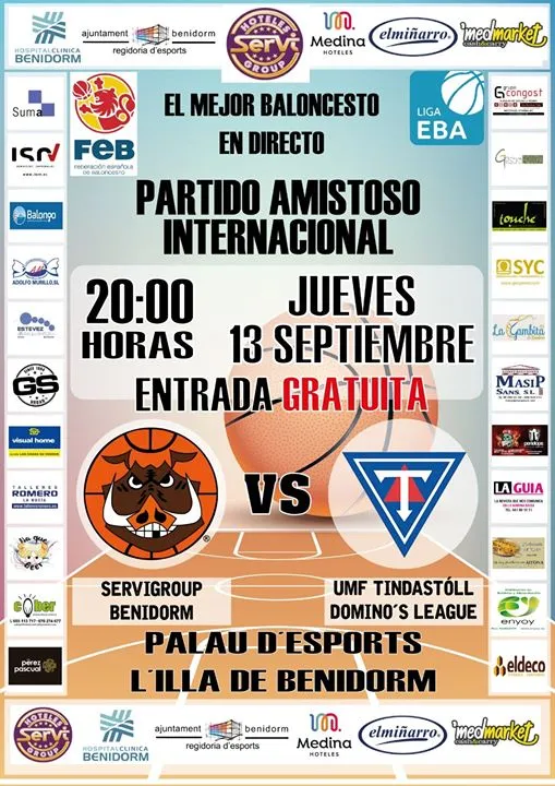 Partido Internacional Baloncesto Benidorm