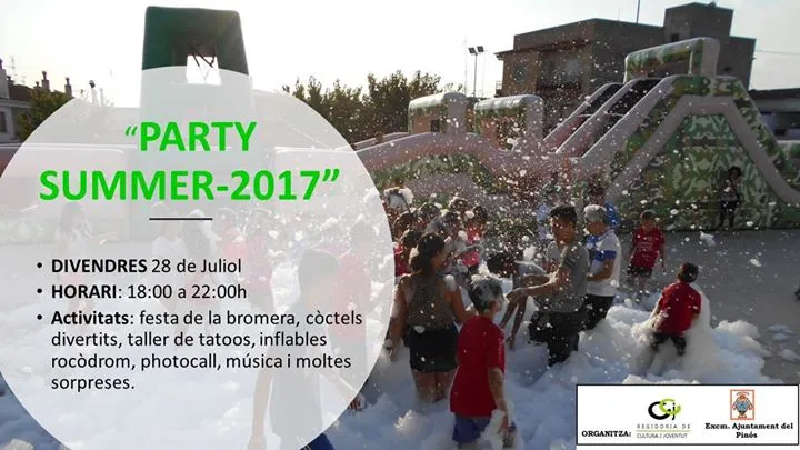 Party Summer 2017 - Fiesta del verano 2017 en Pinoso