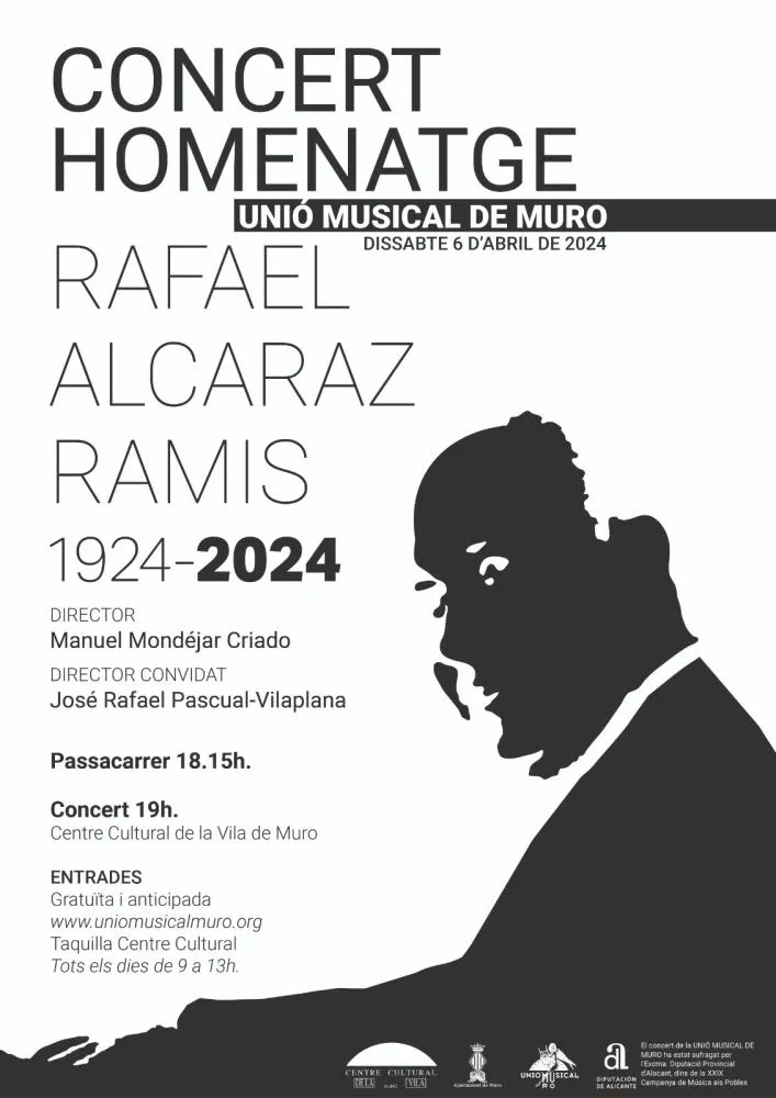 Pasacalle y Concierto homenaje a Rafal Alcaraz Ramis - Unión Musical de Muro