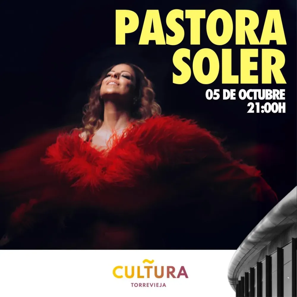 Pastora Soler en Torrevieja