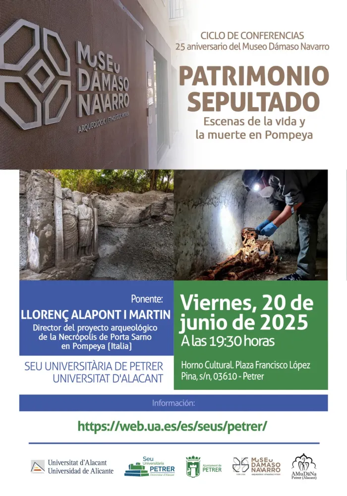 Patrimonio sepultado. Escenas de la vida y la muerte en Pompeya – Llorenç Alapont i Martín