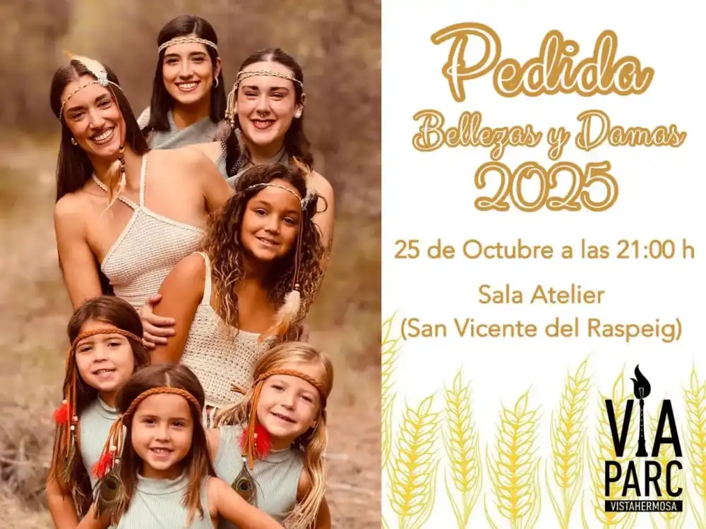 Pedida Bellezas y Damas 2024 - Foguera Via Parc Vistahermosa