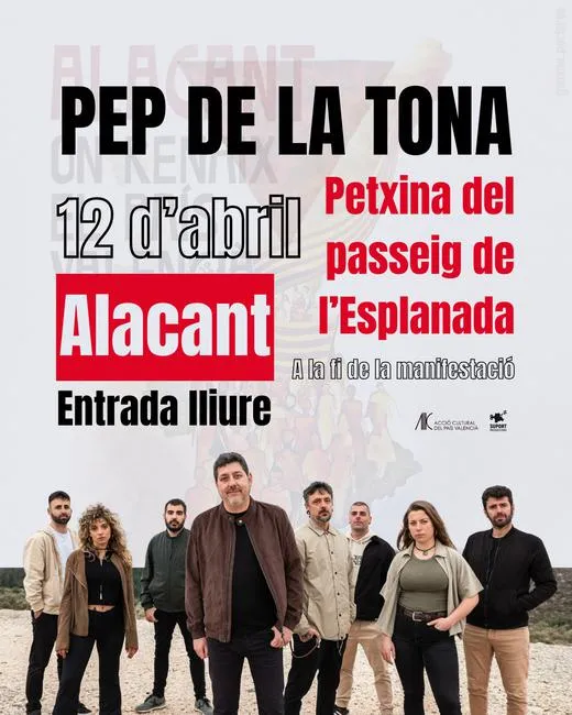 Pep de la Tona en concierto ñ