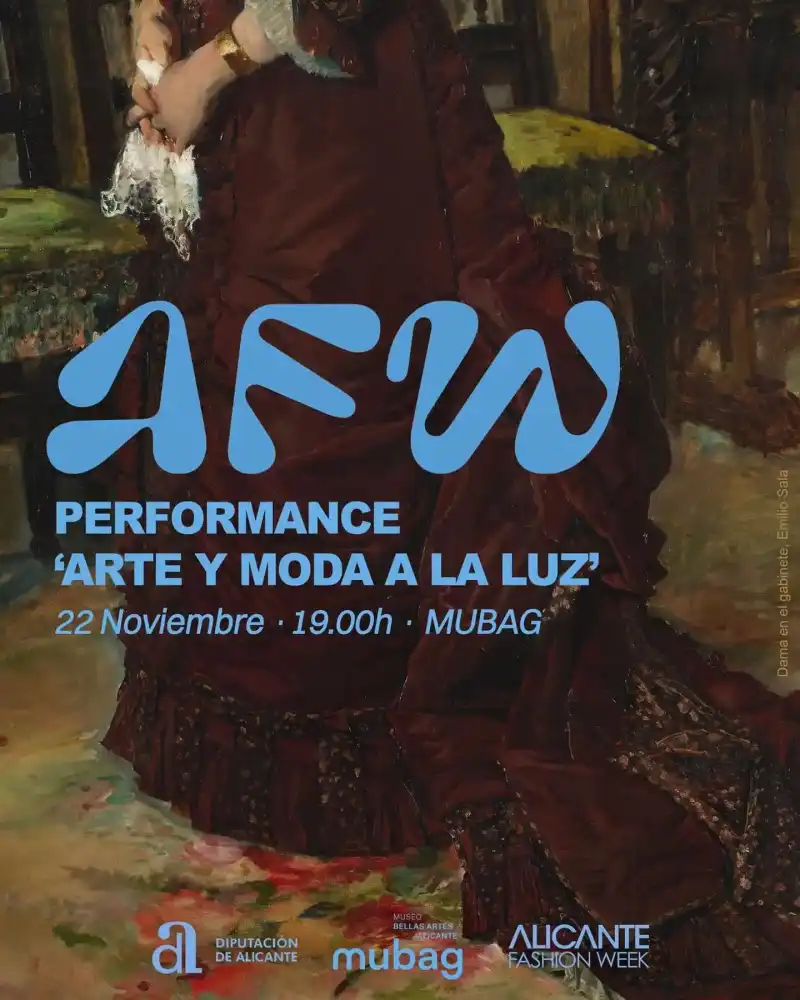 Perfomance "Arte y moda a la luz" ► Alicante Fashion Week