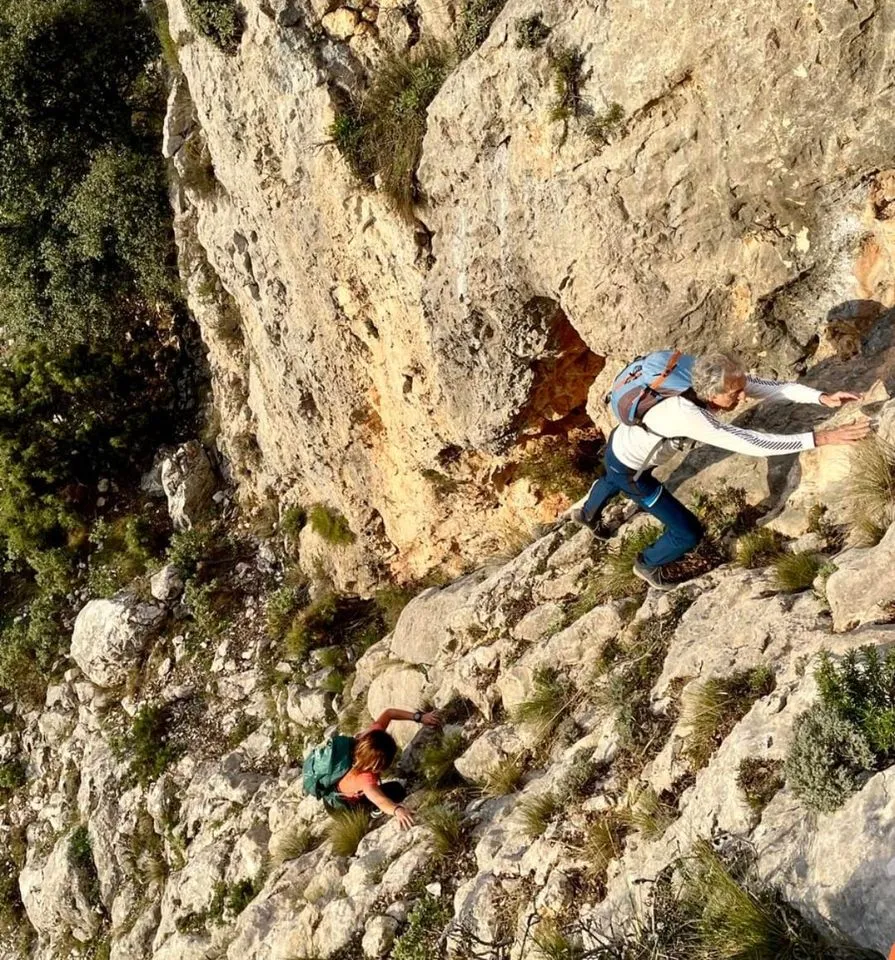 Peñarock y Malladar por el Racó del Escarabat