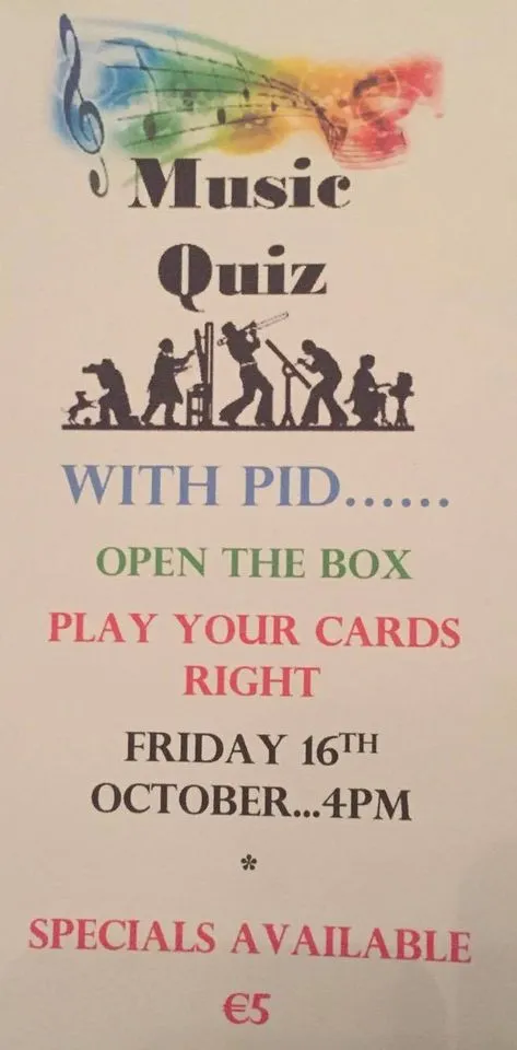 Pid's Music Quiz, Play Your Cards RIght and Open the Box