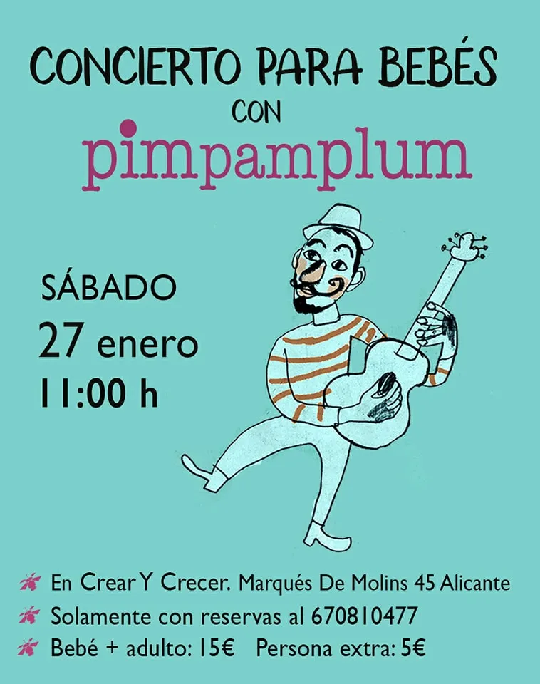 Pim Pam Plum - Concierto para bebés