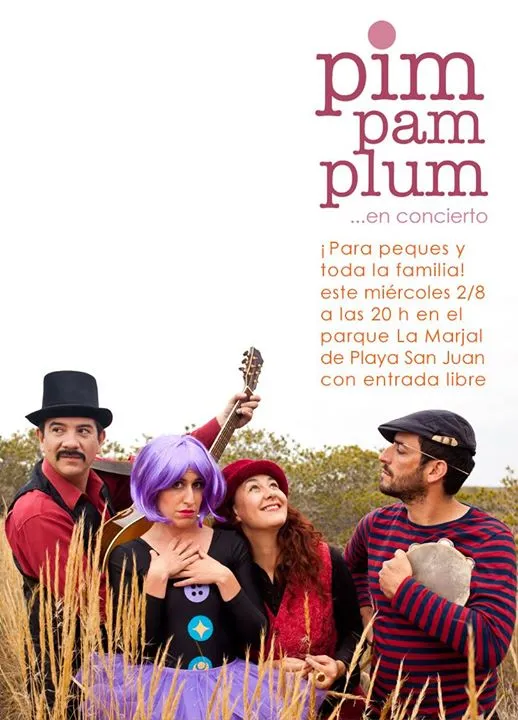 Pim Pam Plum en Playa San Juan