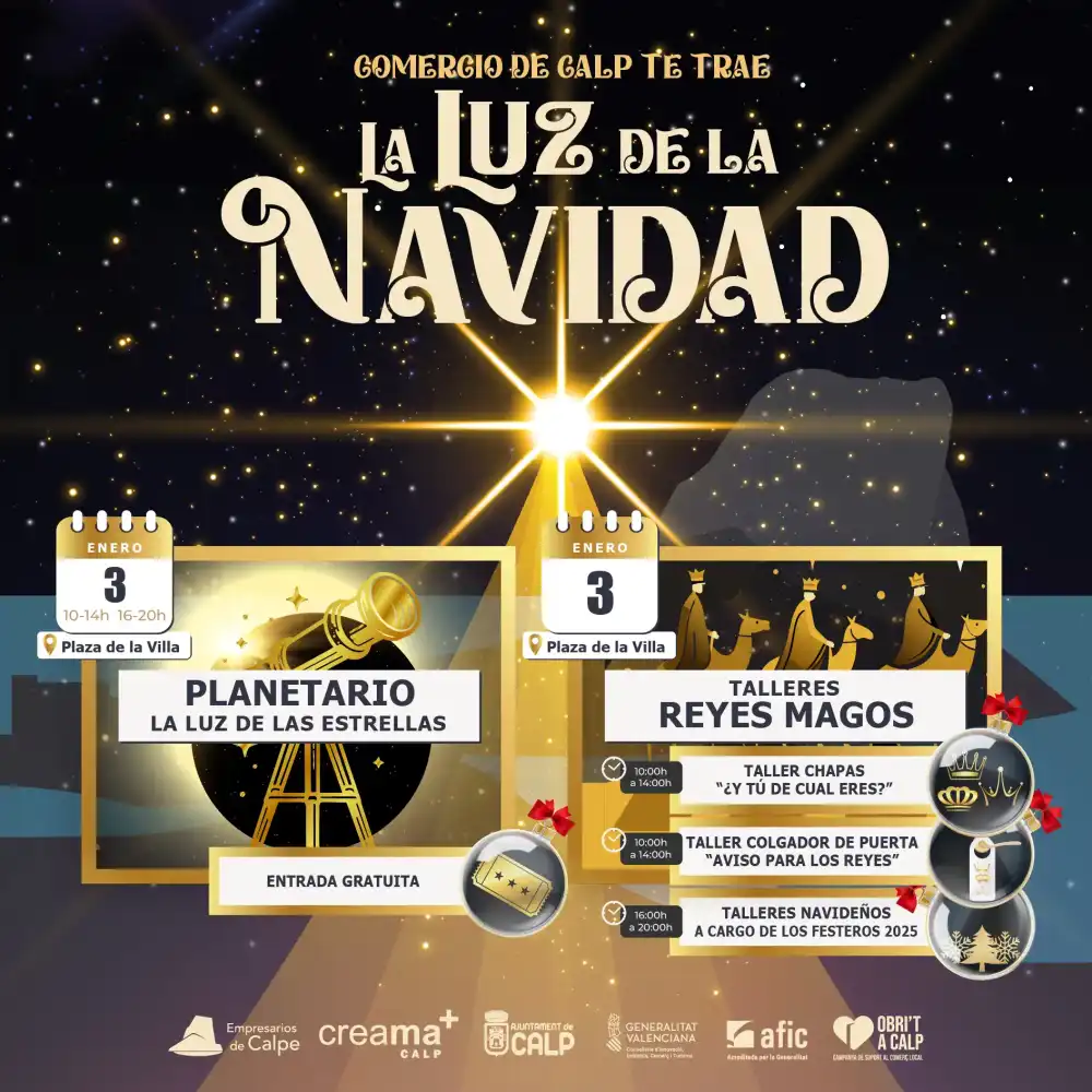 Planetario y Talleres Reyes Magos ► La Luz de la Navidad