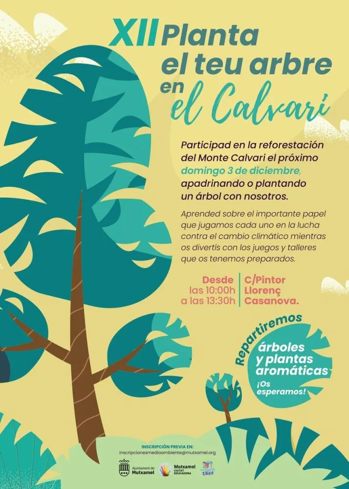 Planta tu árbol en el Calvari 2023