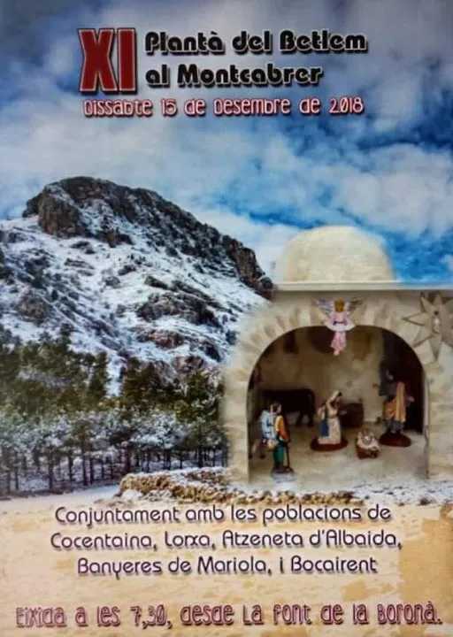 Plantà del Belén en la cima del Montcabrer