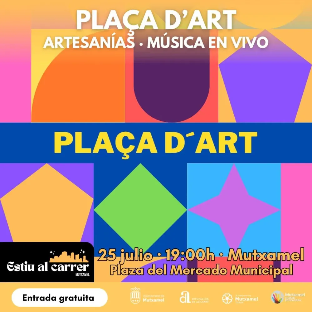Plaça d'Art ► Estiu al carrer