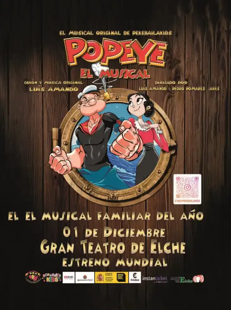 Popeye, El musical - Compañía de Teatro Musical de España