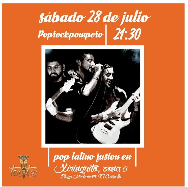 Poprockpompero en Xiringuito Ton-Tin