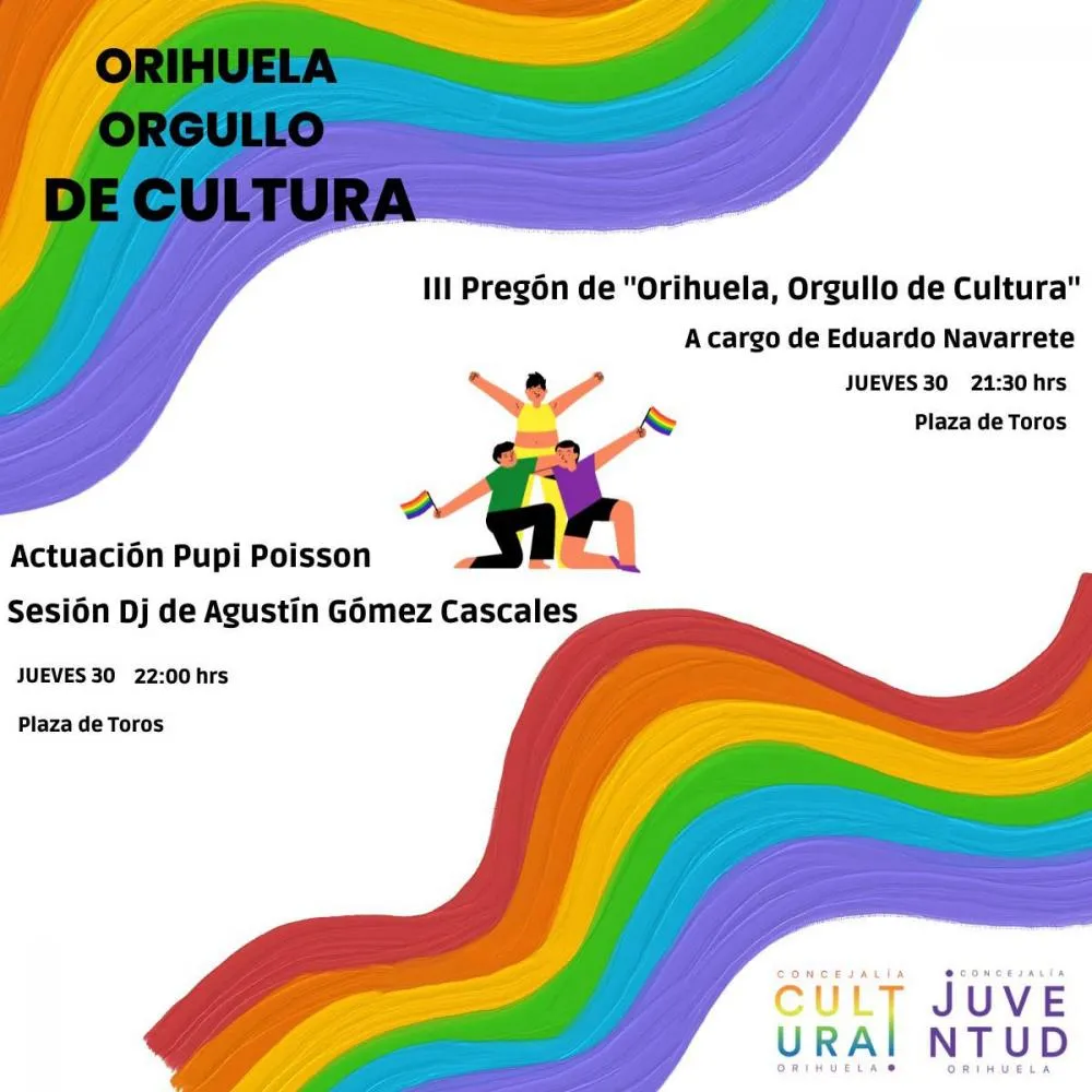 Pregón de "Orihuela, Orgullo de Cultura"