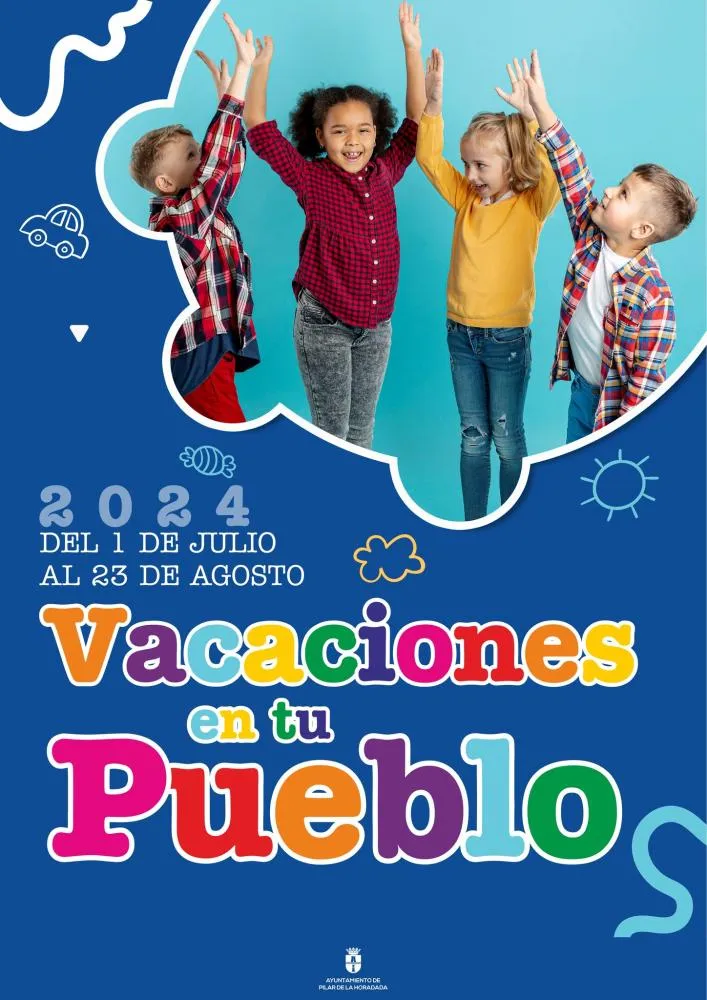 Preinscripciones Escuela de Verano Municipal "Vacaciones en tu Pueblo 2024"