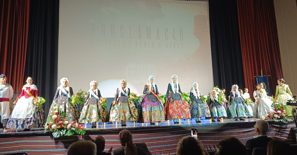 Presentació Belleses i Dames D'honor 2025 Foguera Rambla de Méndez Núñez