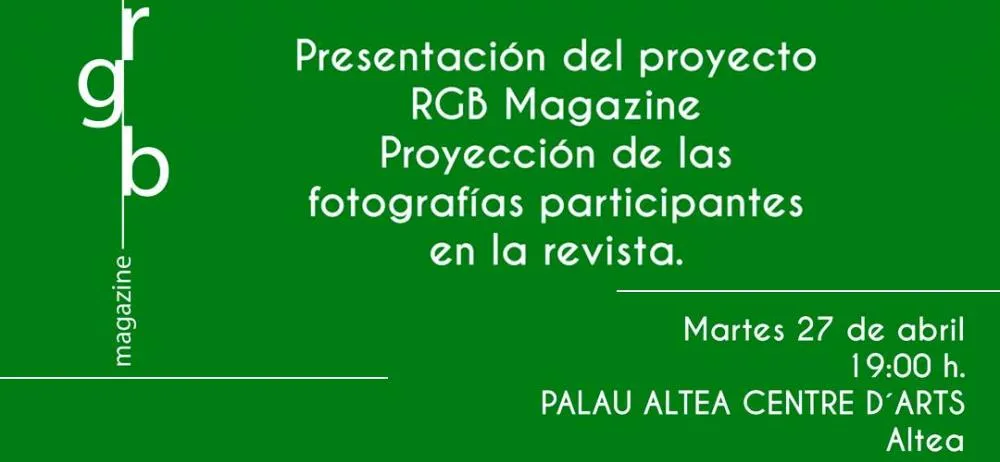 Presentación: Proyecto RGB Magazine