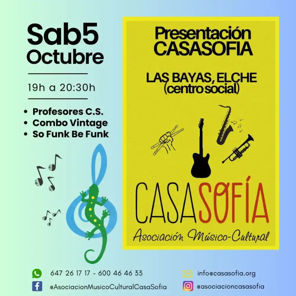 Presentación Cada Sofía