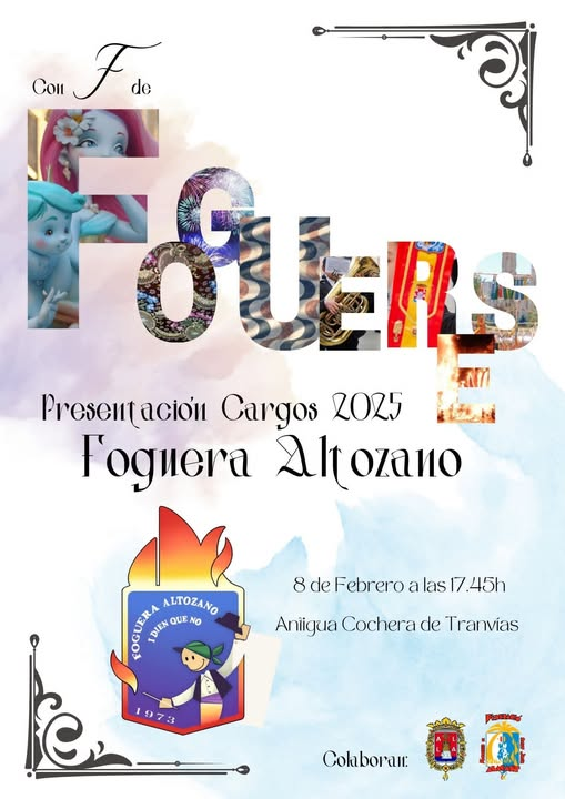 Presentación Cargos 2025 Foguera Altozano