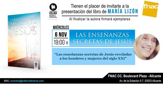 Presentación de "Las enseñanzas secretas de Jesús" en Alicante