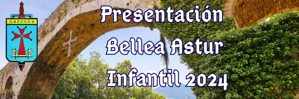 Presentación de la de la Bellea Astur Infantil 2024