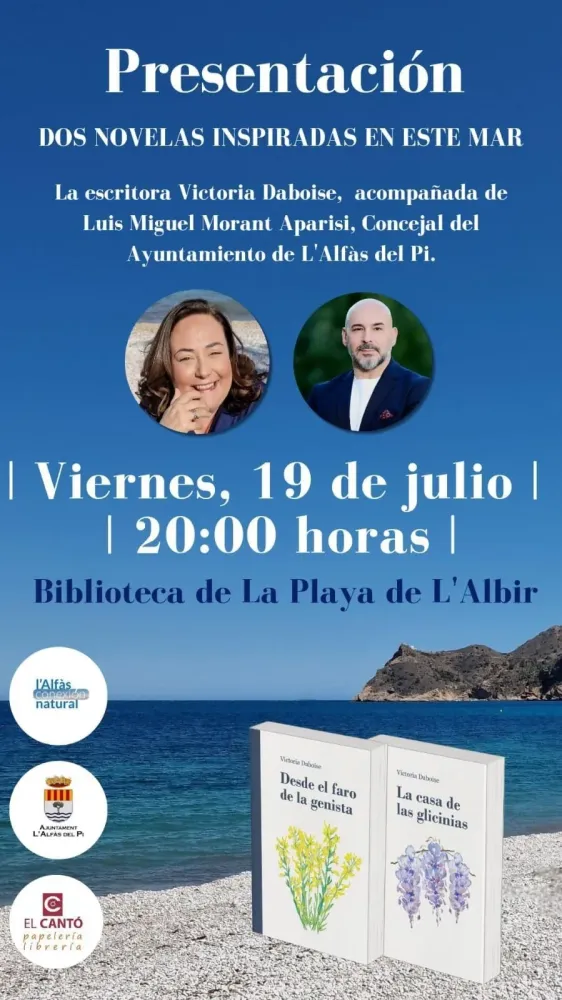 Presentación de las novelas de la escritora valenciana Victoria Daboise