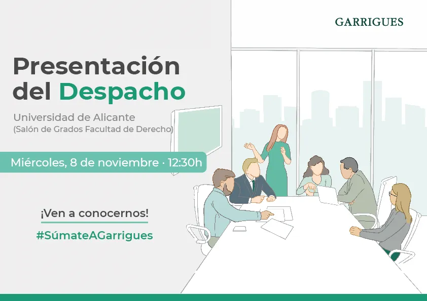 Presentación del Despacho Garrigues