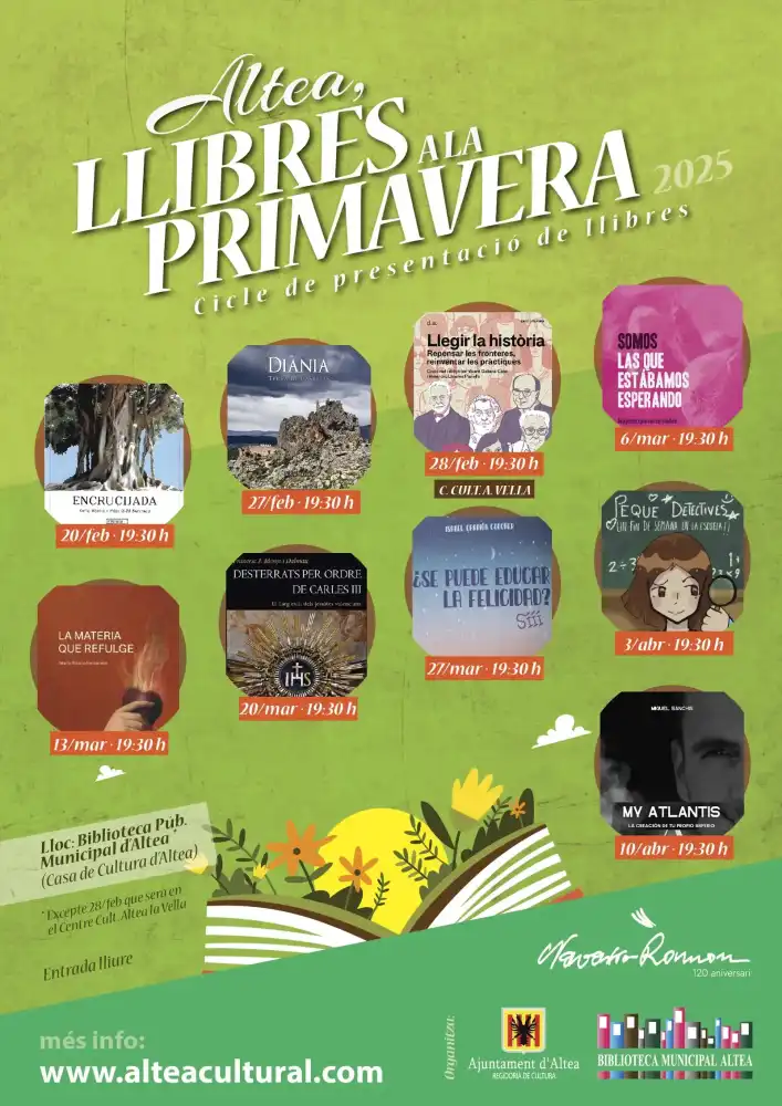 Presentación del libro: "La materia que refulge" ► Altea, llibres a la primavera 2025