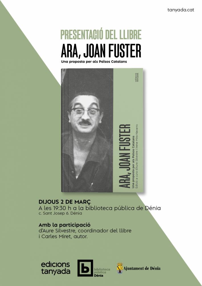 Presentación del libro "Ara, Joan Fuster"