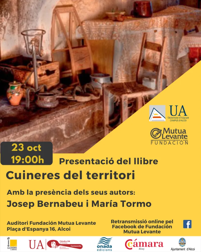 Presentación del libro "Cuineres del territori. La memòria dels menjars de les comarques de la marina"