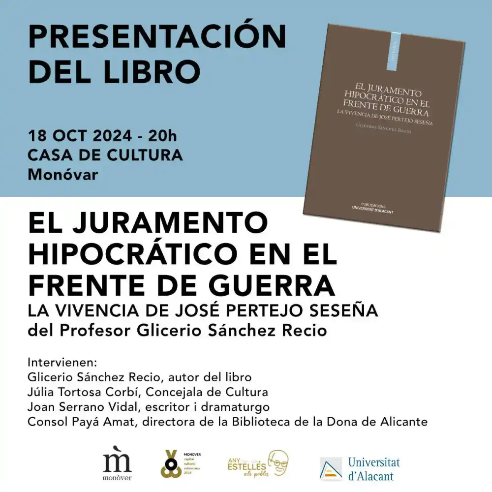 Presentación del libro "El juramento hipocrático en el frente de guerra"