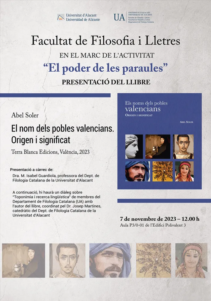 Presentación del libro "El nom dels pobles valencians. Origen i significat"