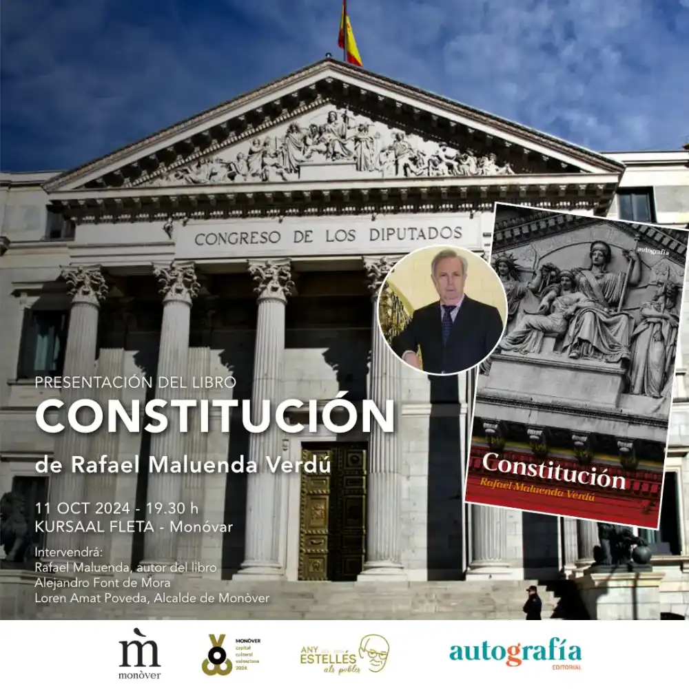 Presentación del libro Constitución de Rafael Maluenda Verdú