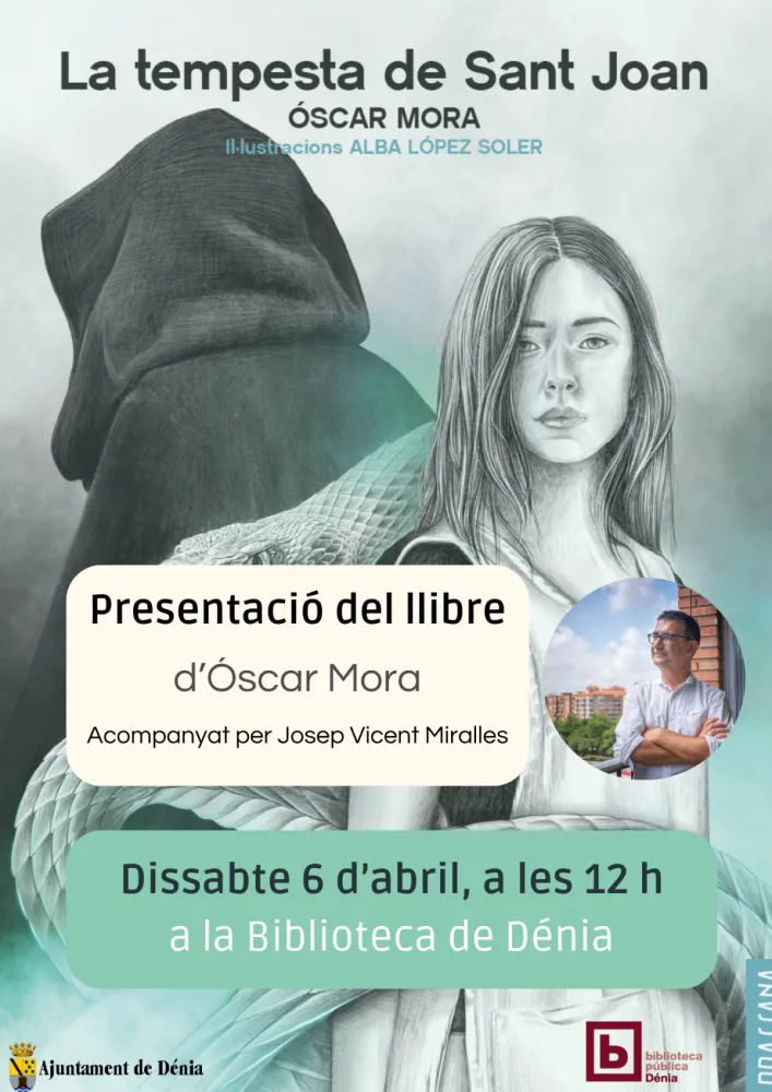 Presentación del libro de Óscar Mora "La tempesta de Sant Joan"