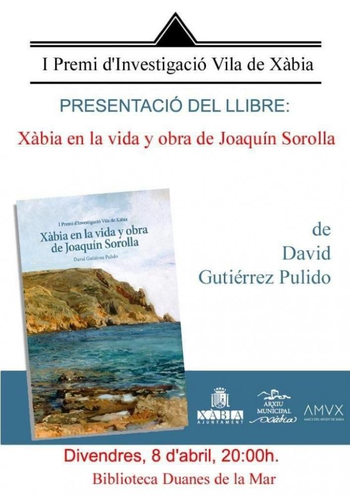 Presentación del libro Xàbia en la vida y obra de Joaquín Sorolla