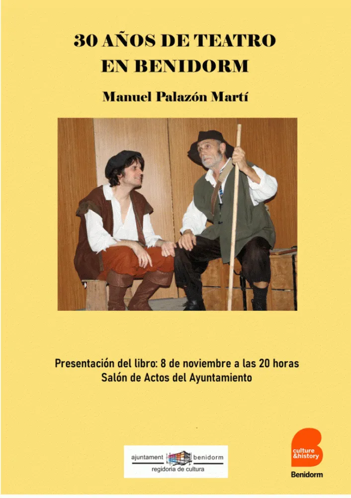 Presentación del libro "30 años de teatro en Benidorm"