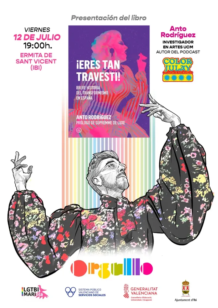 Presentación del libro "Eres tan travesti"