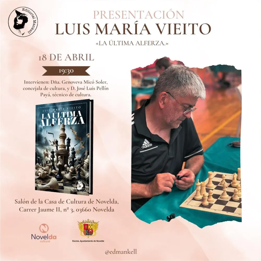 Presentación del libro "La última alferza". De Luis María Vieito