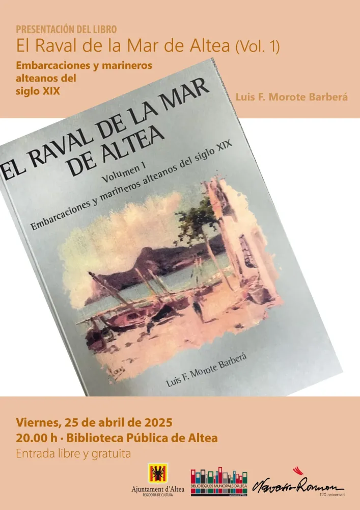 Presentación del libro: El Raval de la Mar de Altea