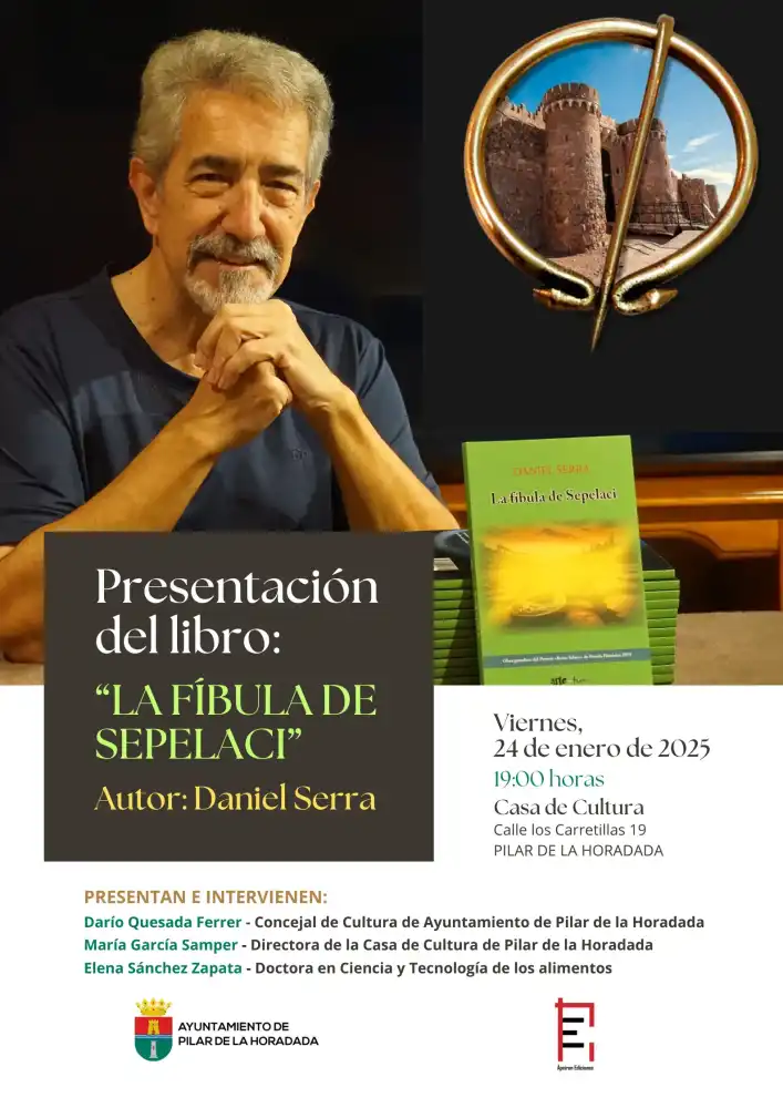Presentación del Libro: "la Fíbula de Sepelaci" de Daniel Serra