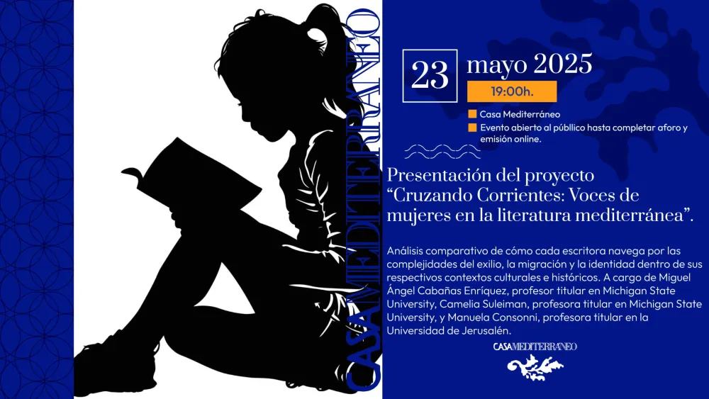 Presentación del proyecto "Cruzando Corrientes: Voces de mujeres en la literatura mediterránea"
