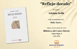 Presentación del último poemario de Adriana Serlik "Reflejo dorado"