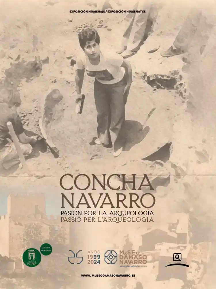 Presentación exposición «Concha Navarro. Pasión por la arqueología»