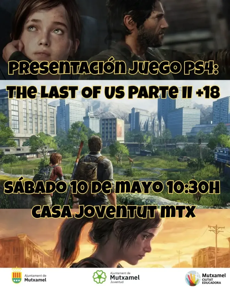 Presentación juego Ps4: The Last of Us Parte 2