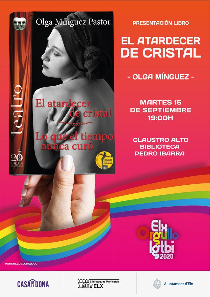 Presentación Libro: El atardecer de cristal" de Olga Mínguez