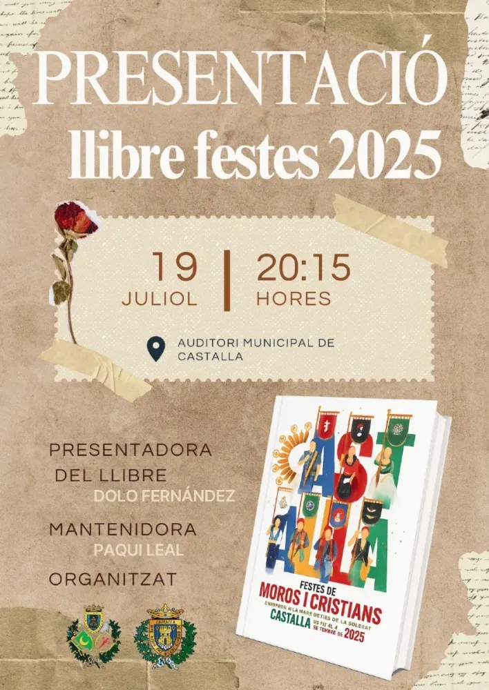 Presentación libro de fiestas 2025
